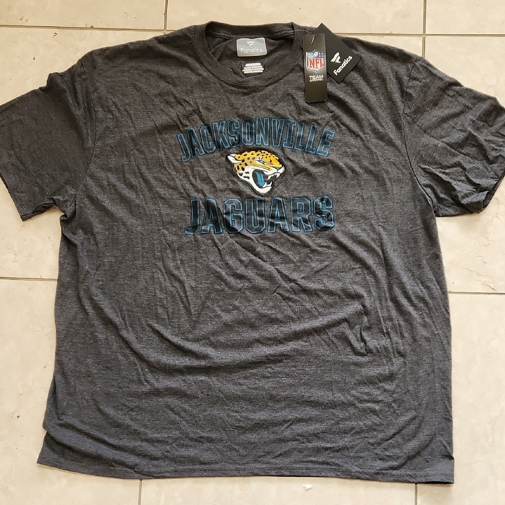 NFL Jacksonville Jaguars Charcoal Tee